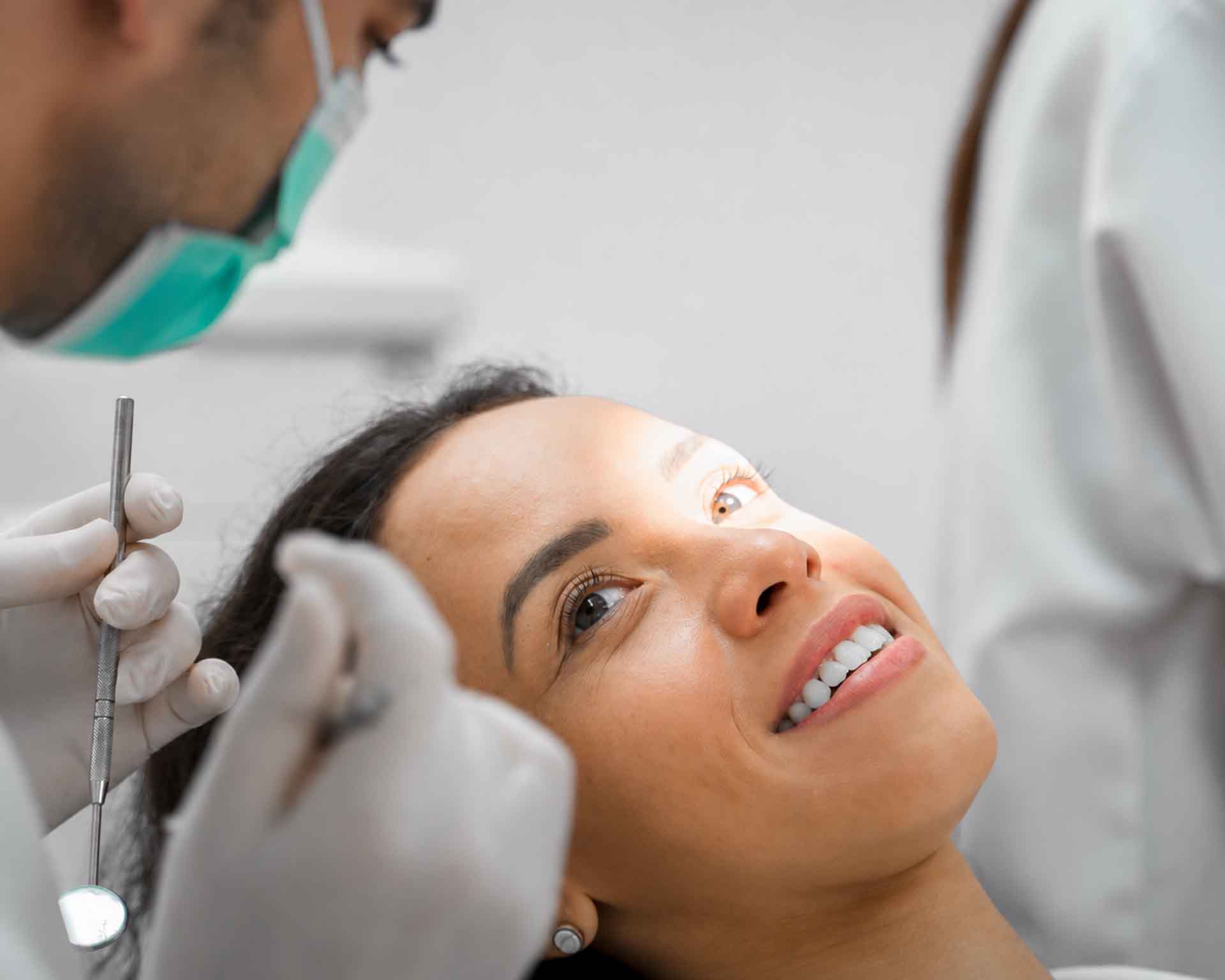 Warm Dental Checkup Moment with Milan Sata DDS at Grand Blanc Dental Center in Grand Blanc, Michigan